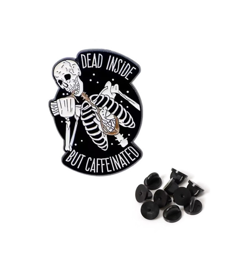 Pins Squelette Dead Inside