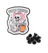Stay Weird Skull Pin