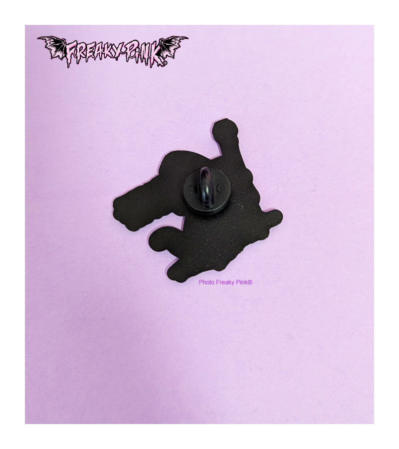 You Shall Not Pet Cat Pin