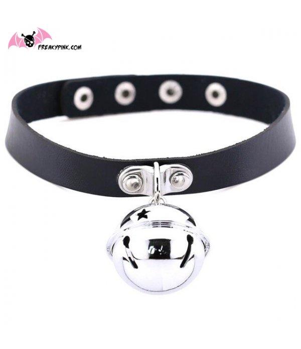 Choker Clochette Noir