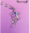 Collier Etoile Filante Irisée