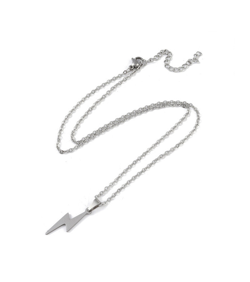 Lightning Stainless Steel Necklace