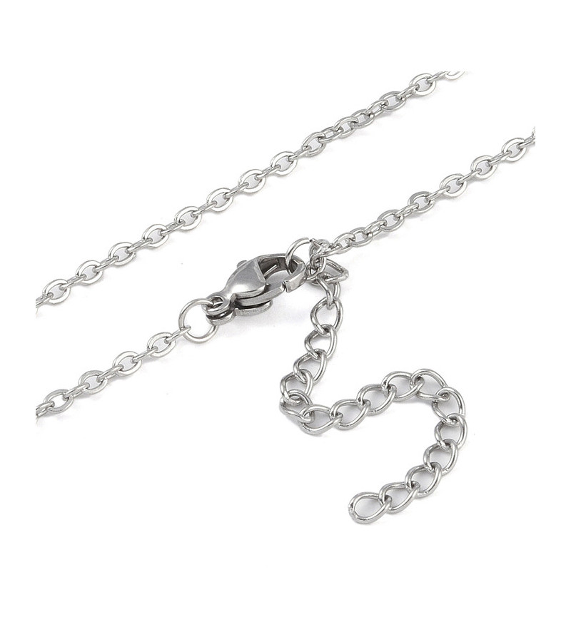 Collier Eclair Acier Inoxydable