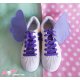 Ailes Pour Chaussures Violet Pastel