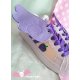 Ailes Pour Chaussures Violet Pastel