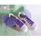 Ailes Pour Chaussures Violet Pastel