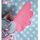 Ailes d'Anges Roses Pastel Pour Chaussures