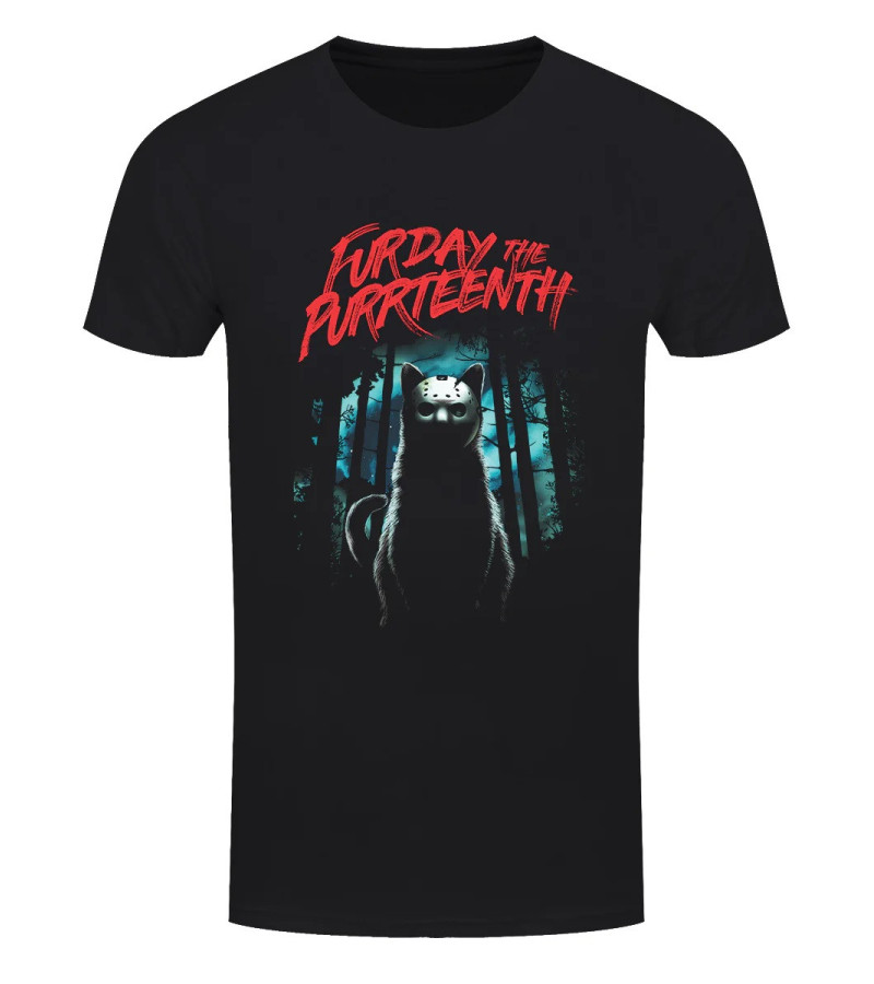 T-shirt Furday The Purrteenth Horror Cats T-shirt Furday The Purrteenth Horror Cats