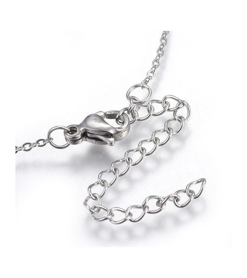 Cristal Star Stainless Steel Necklace