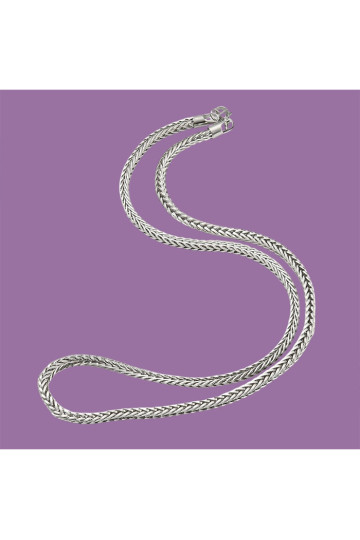 Collier Longue Chaine Acier Inoxydable