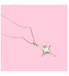 Collier Atomic Stars Acier Inoxydable
