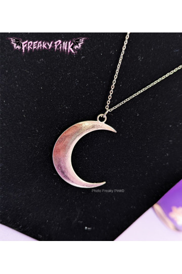 Collier Lune Freaky Pink