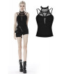 Gothic Pentagram Crop Top