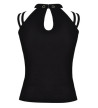 Gothic Pentagram Crop Top