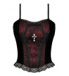 Corset Dark Gothic Funeral Rouge