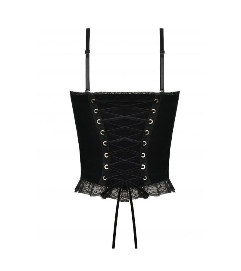 Corset Dark Gothic Funeral Rouge
