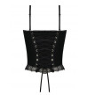 Corset Dark Gothic Funeral Rouge