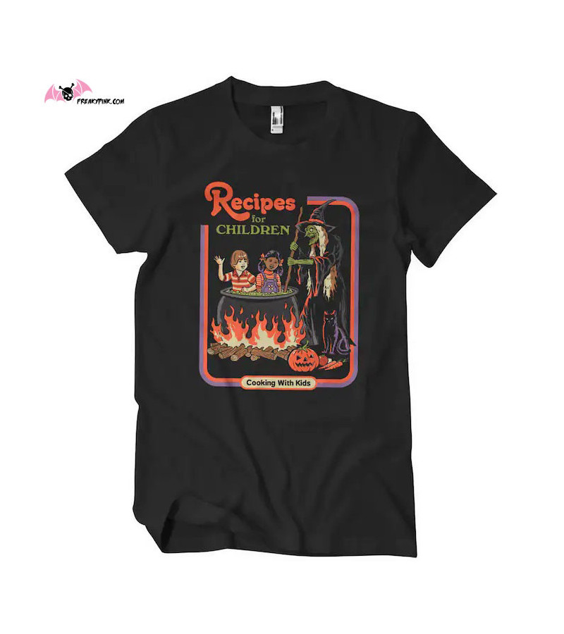 T-shirt Sorcière Cooking With Kids Steven Rhodes T-shirt Sorcière Cooking With Kids Steven Rhodes