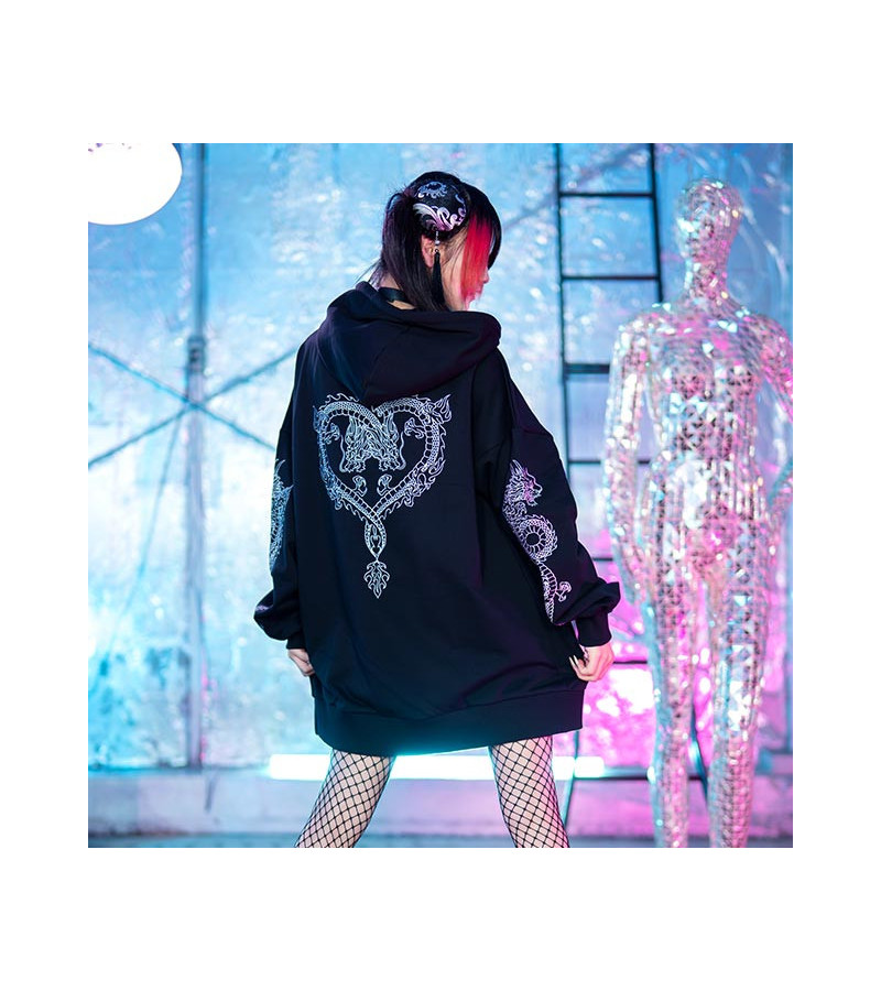 Dragon Heart China Hoodie - Listen Flavor