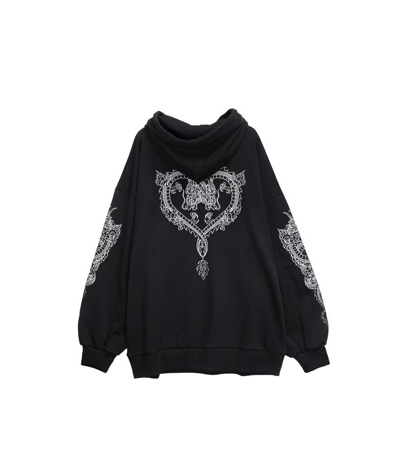 Sweat-shirt Dragon Heart China - Listen Flavor
