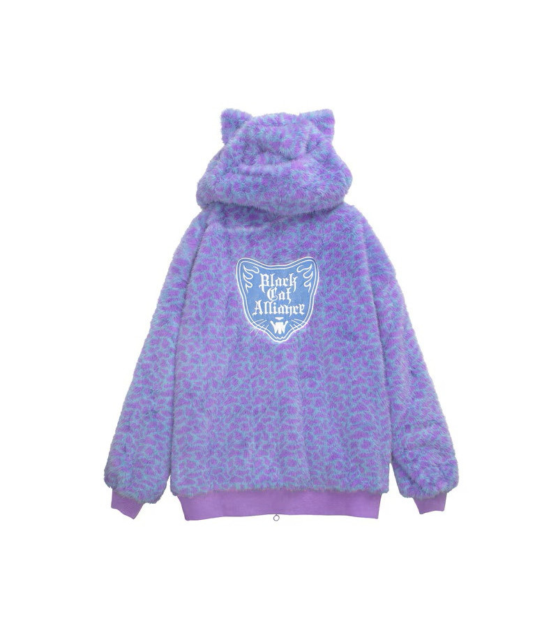 Purple Monster Black Cat Alliance Coat - Listen Flavor