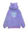 Manteau Fourrure Black Cat Alliance Monster Violet - Listen Flavor