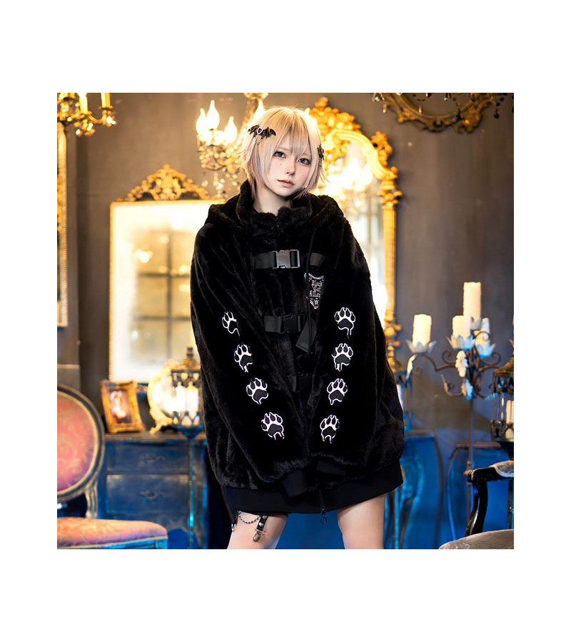 Black Monster Black Cat Alliance Coat - Listen Flavor