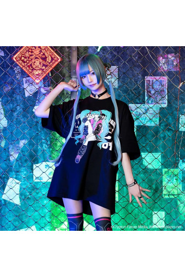 Hatsune Miku Y2K X Listen Flavor T-shirt