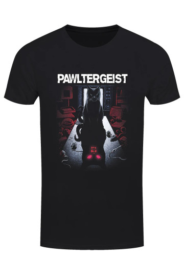 Horror Cats Pawltergeist T-shirt