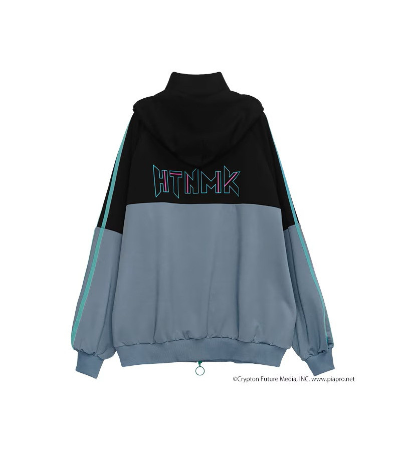 Sweat-Shirt Gris Hatsune Miku X Listen Flavor