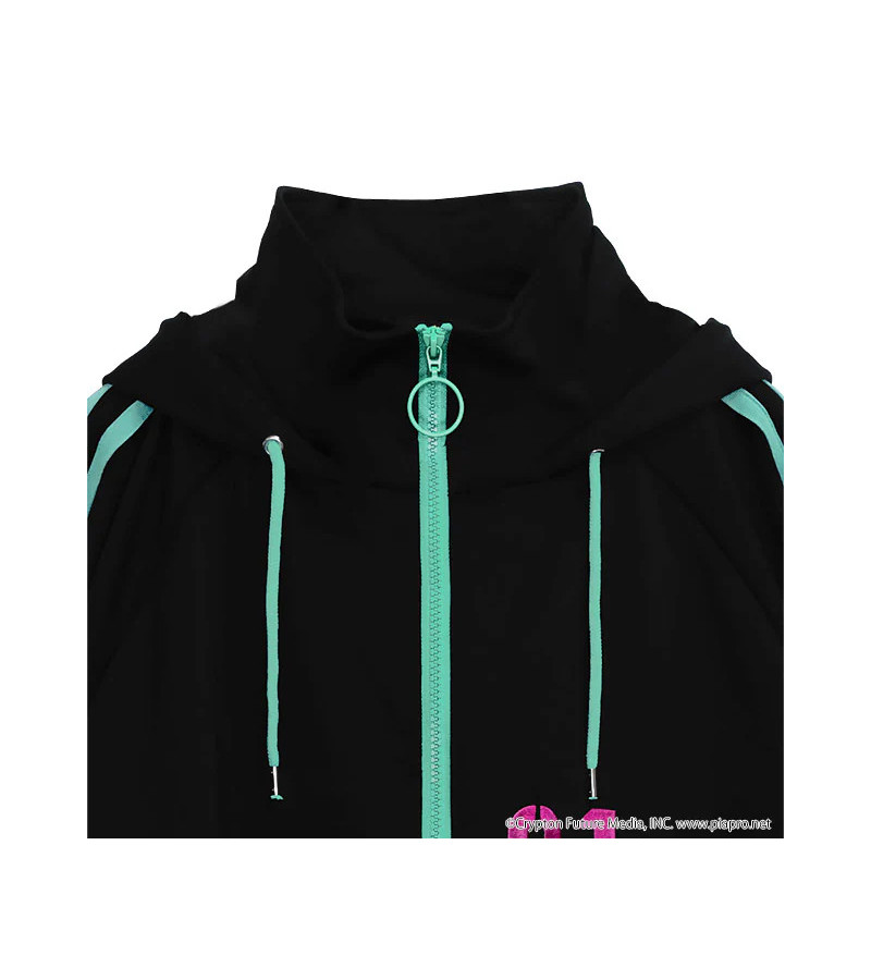 Sweat-Shirt Gris Hatsune Miku X Listen Flavor