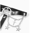 Pentagram Chains Cross Stars Garter