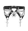 Spider Chains Cross Garter