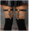 Gothic Cross Chains Garter
