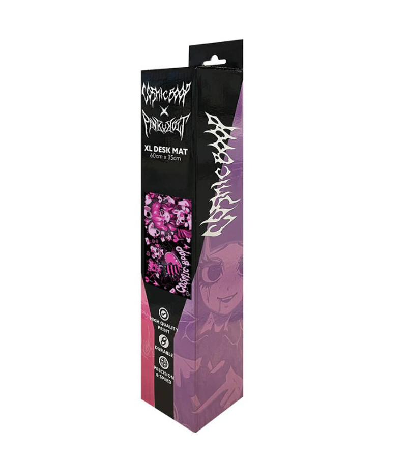 Love Letters XL Desk and Mouse Mat - Freaky Pink