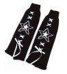 Black And White Star Leg Warmers
