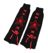 Leg Warmers Noirs Etoile Rouge
