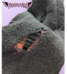 Destroy Grey Wide Leg Warmers