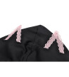 Veste Kawaii Noire Et Rose Oreilles De Chat