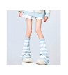 Leg Warmers Evasés Bleu Ciel