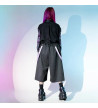 Blood Nero Purple Cropped Pants ACDC RAG