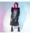Blood Nero Purple Cropped Pants ACDC RAG