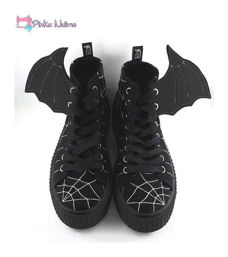 Ailes Chauve-Souris Noir