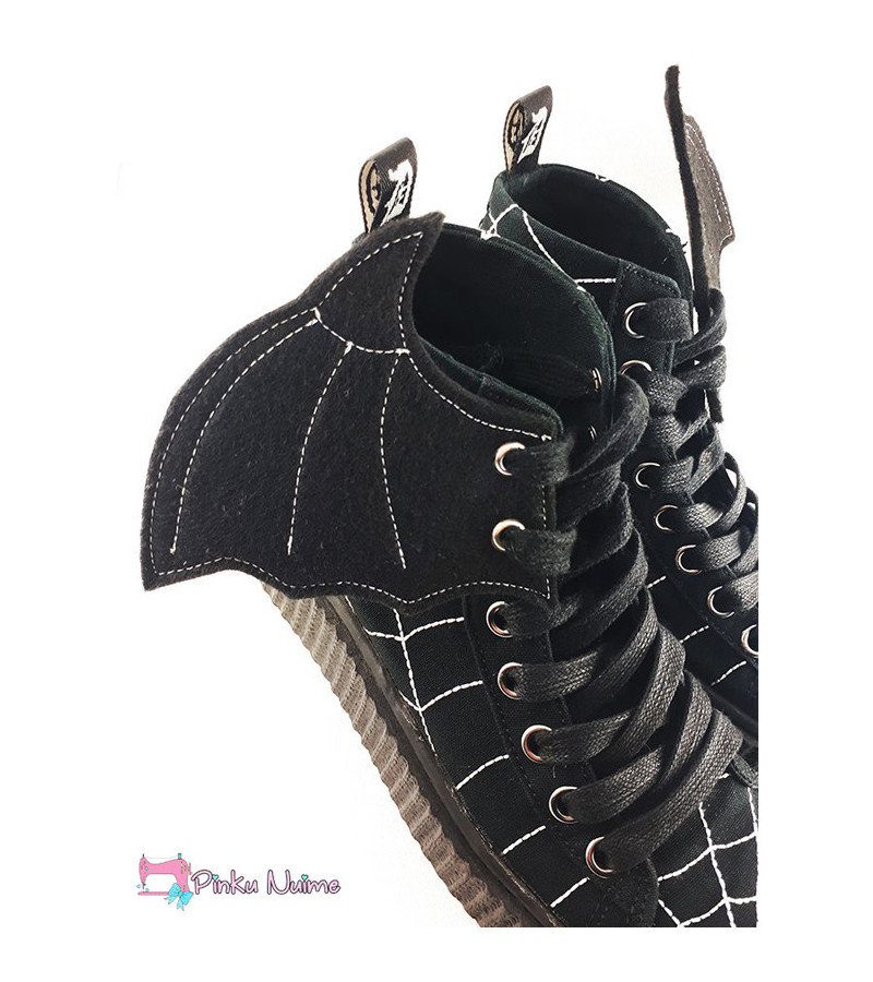 Ailes Chauve-Souris Noir