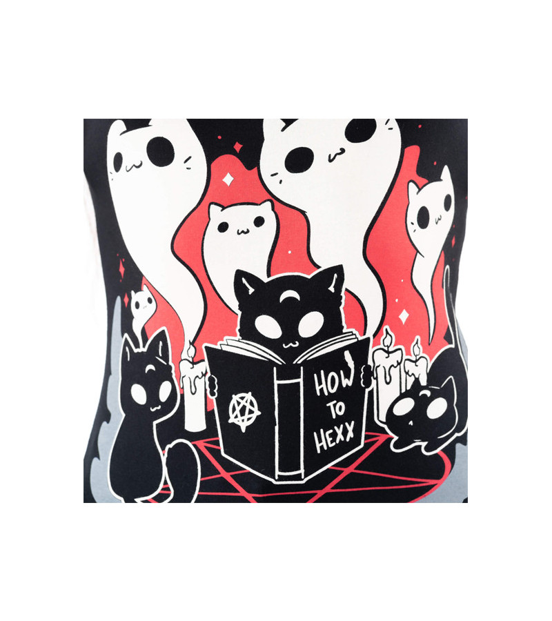 T-shirt Chats Hexxing Is Fun - Cupcake Cult