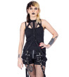 Rhea Gothic Top - Freaky Pink