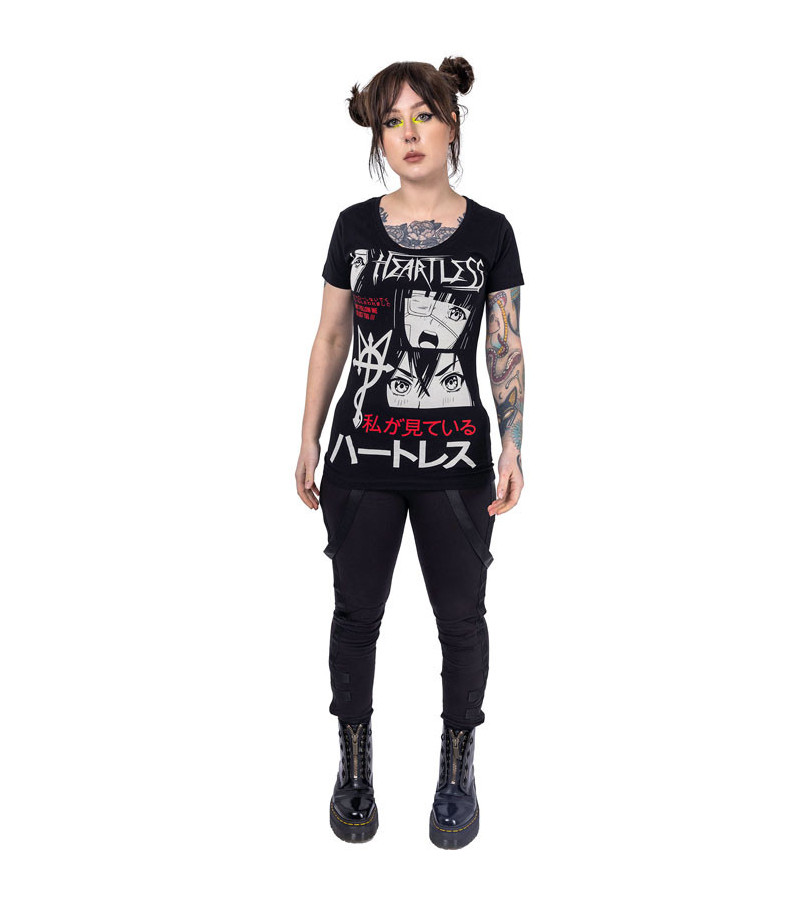 I'm Lost Manga Girl Heartless T-shirt