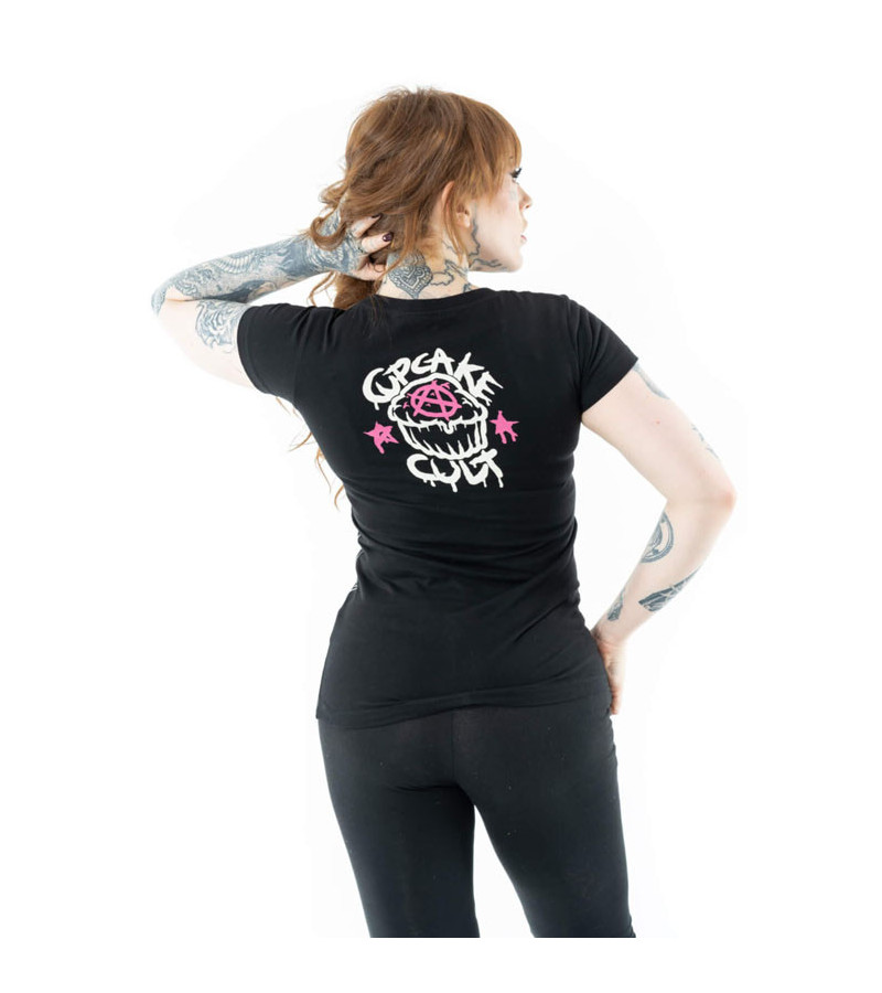 T-shirt Kitty Mayhem - Cupcake Cult