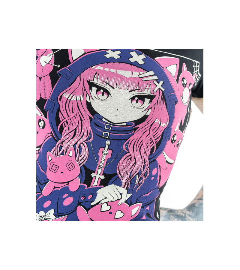 T-shirt Kitty Mayhem - Cupcake Cult