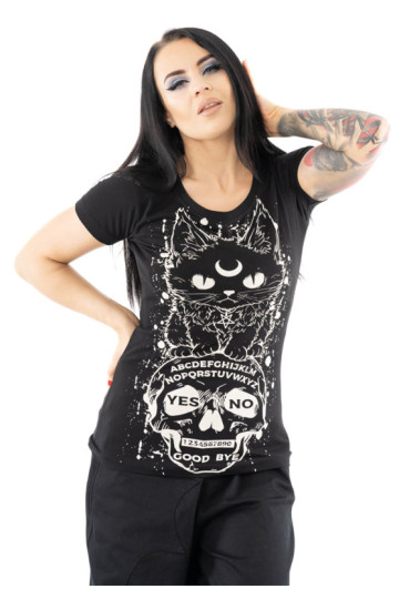 T-shirt Ouija Cat - Heartless